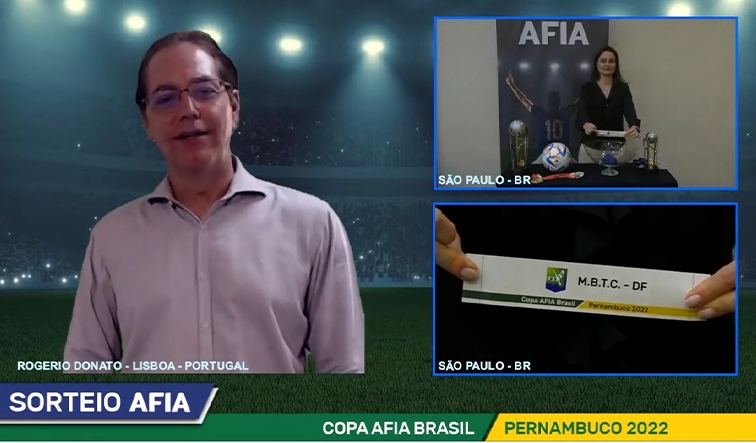 Sorteio inédito da copa AFIA Ceará 22 será em Pernambuco