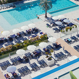 Copa AFIA Espanha - Catalunha 2024 - L'Azure Hotel - área de piscina