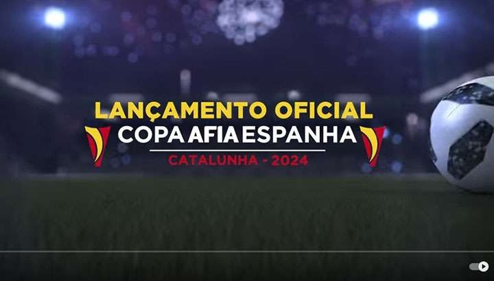 Assista ao vídeo de lançamento oficial da Copa AFIA Espanha - Catalunha 2024