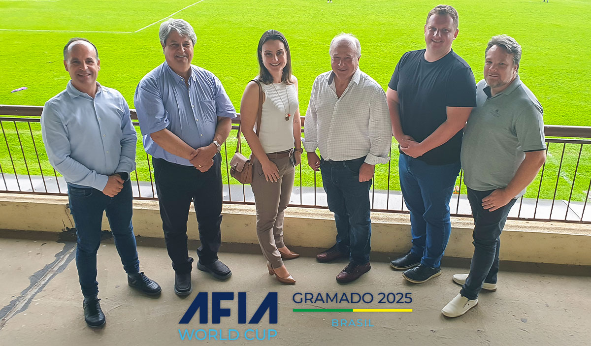 AFIA realiza inspeção técnica no estádio do Gramadense para a World Cup Gramado 2025