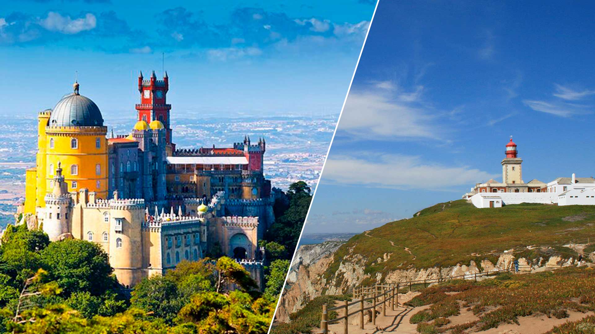 Dia 22 - 9h - SINTRA + CABO DA ROCA - €60.00 POR PESSOA