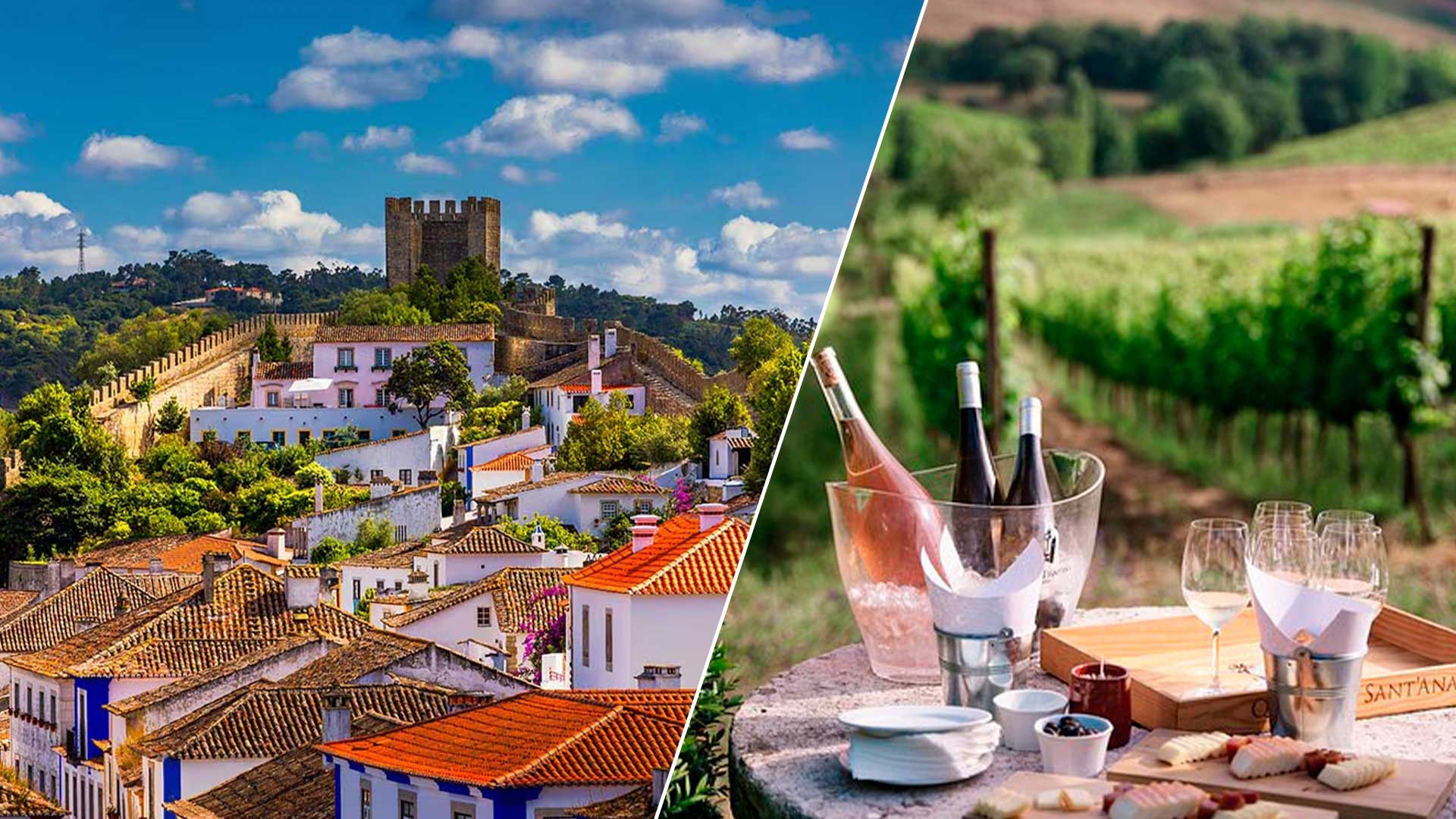 Dia 25 - 9h - OBIDOS + VINICOLA - €100.00 POR PESSOA