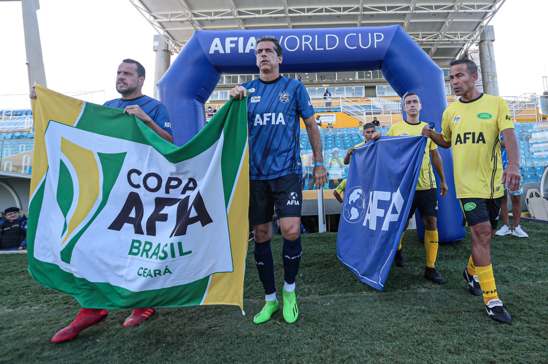 Banner da seção Apresentação da Copa, na página da AFIA World Cup - Ceará 2026