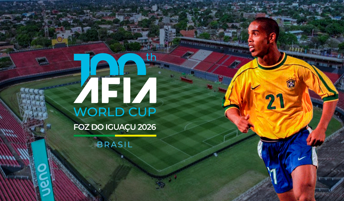AFIA anuncia Estádio de Copa América para finais e estreia da categoria Ruby (70+) em Foz/26