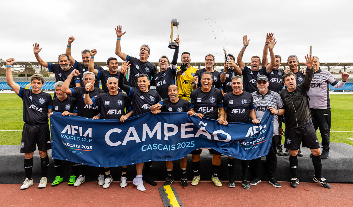 Braunaço conquista o bicampeonato AFIA na categoria Platinum (55+)