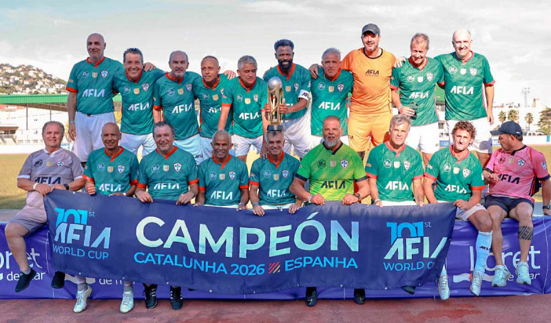 Portuguesa conquista o pentacampeonato na Diamond (60+) e se torna um dos maiores campeões AFIA na década