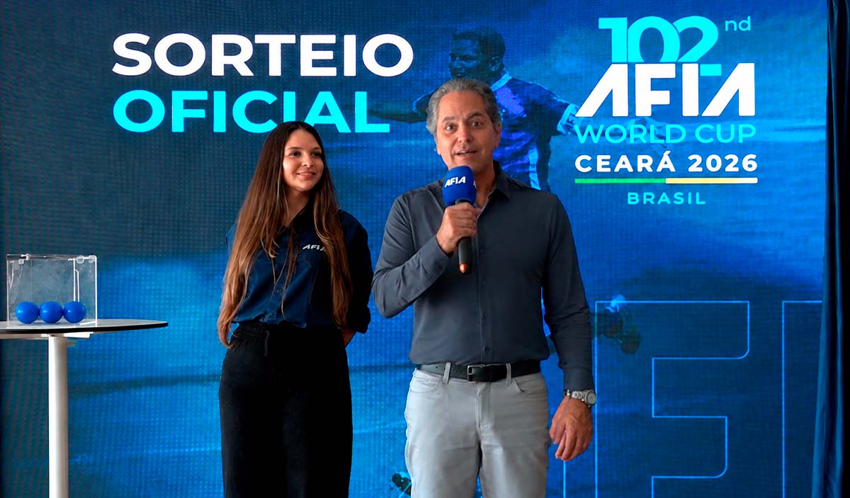 Sorteio do Ceará mostra os caminhos rumo à glória eterna do Mundo AFIA